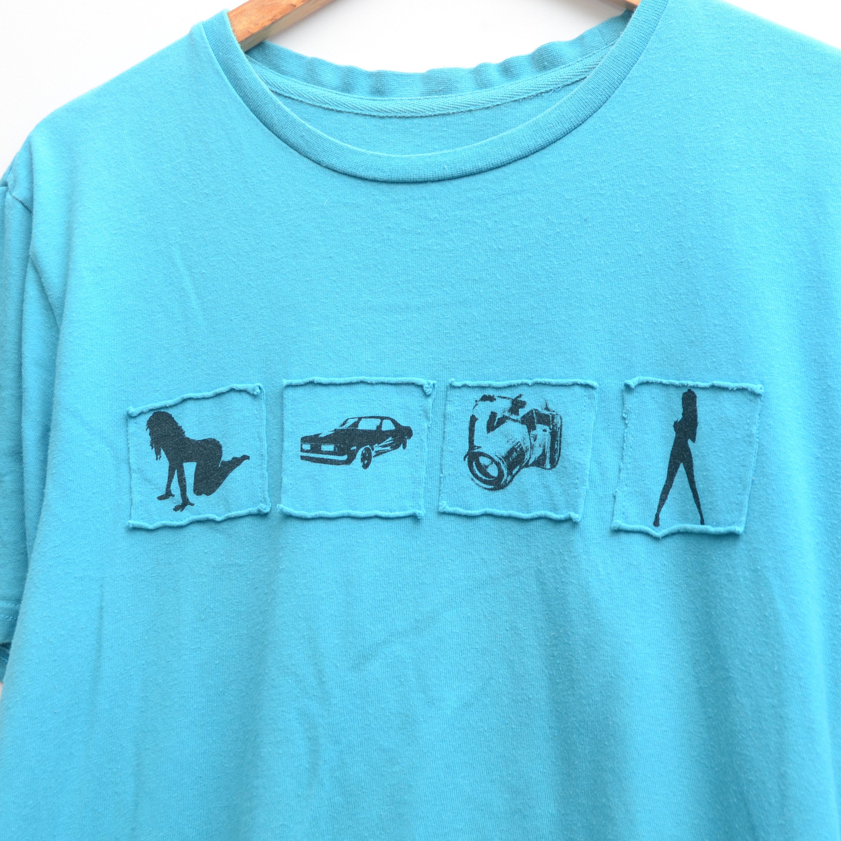 Neighborhood NEIGHBORHOOD NYC T-Shirt 4 Graphic Patches Car sexy girl Y2k Size US M / EU 48-50 / 2 - 4 Thumbnail