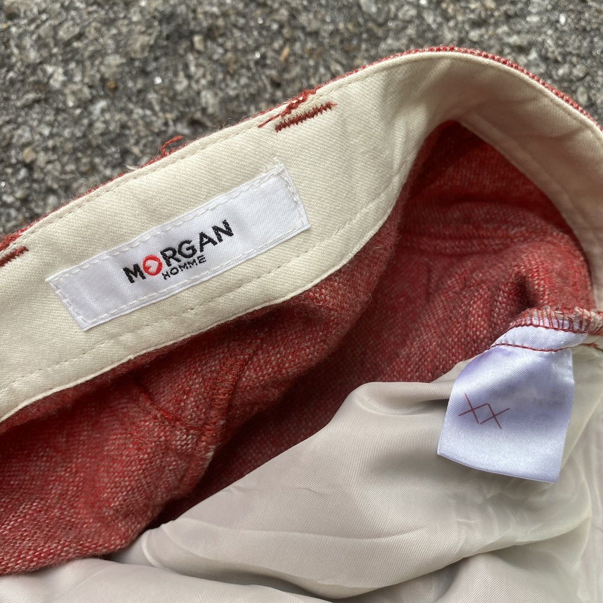 Le Grande Bleu (L.G.B.) Morgan Homme Cargo Tweeted Wool Pants Size US 31 - 6 Thumbnail