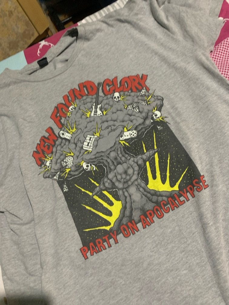 Band Tees × Vintage New Found Glory Vintage Merch Party On Apocalypse Size US L / EU 52-54 / 3 - 1 Thumbnail