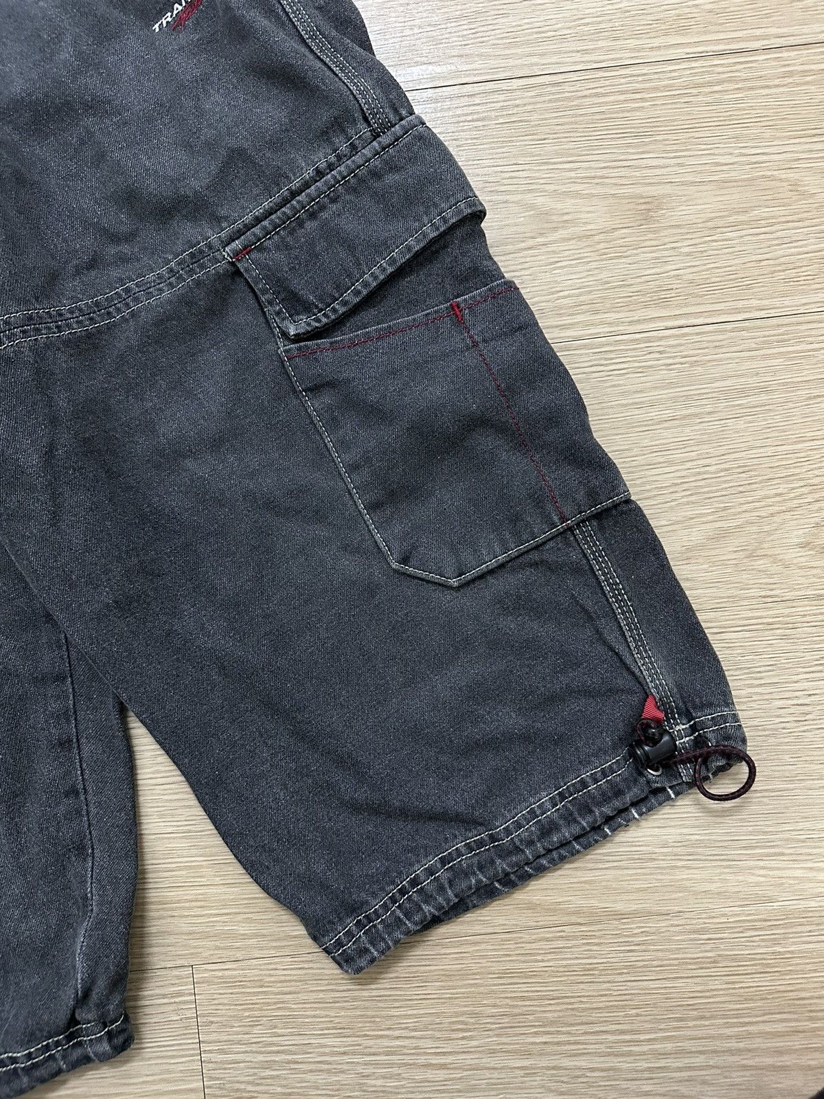 Ecko Unltd. × JNCO × Southpole Vintage Transer Skate Denim Baggy Jorts Jeans Jnco Y2K Style Size US 32 / EU 48 - 5 Thumbnail
