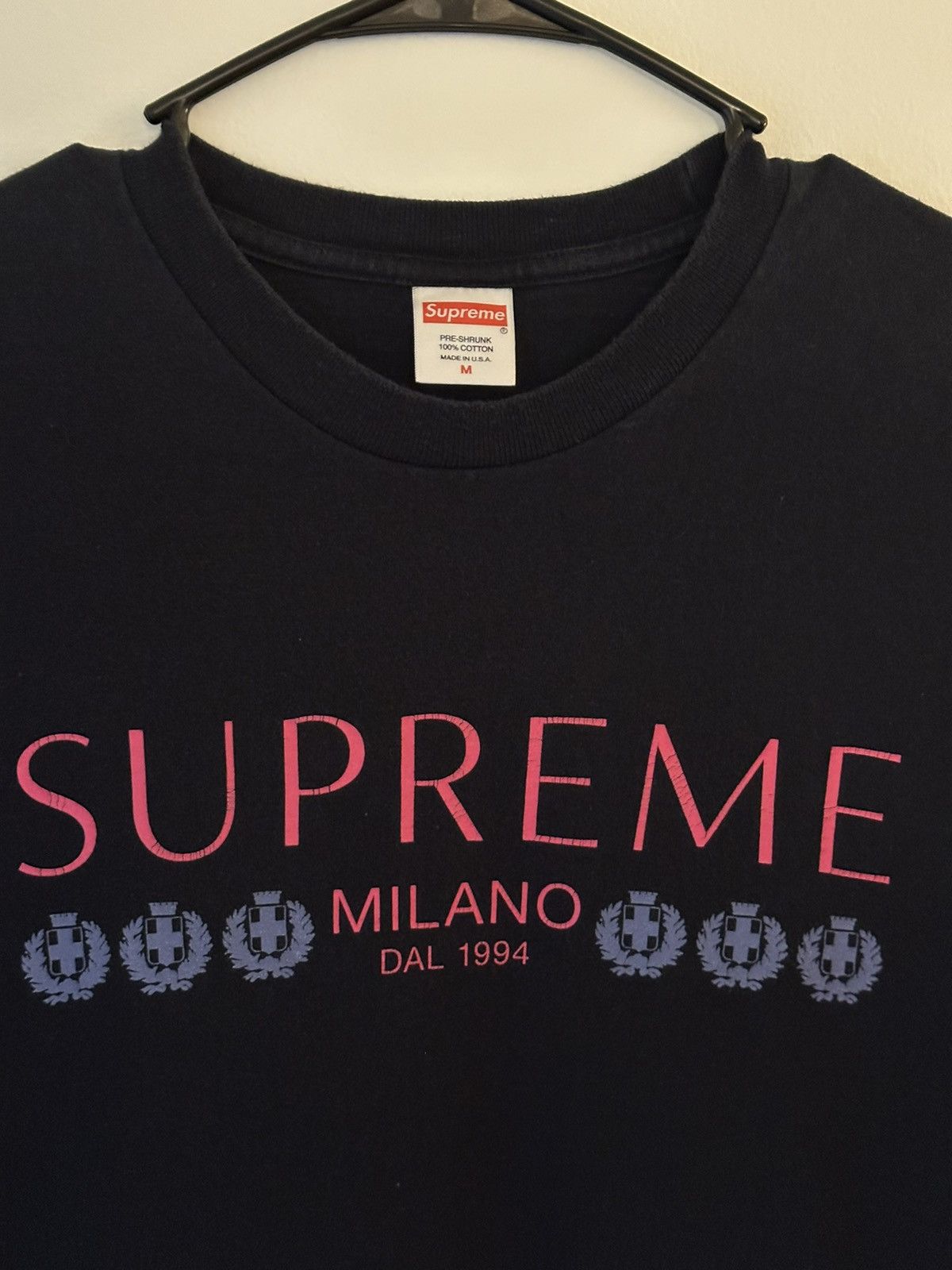 Supreme Supreme Milano Tee Size US M / EU 48-50 / 2 - 2 Thumbnail