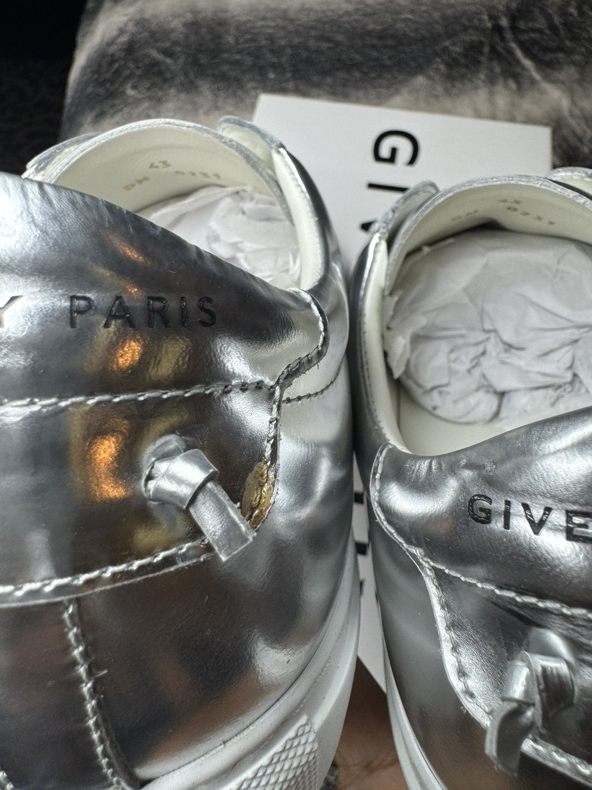 Givenchy Givenchy Urban Street Sneaker - Silvery Size US 10 / EU 43 - 6 Thumbnail