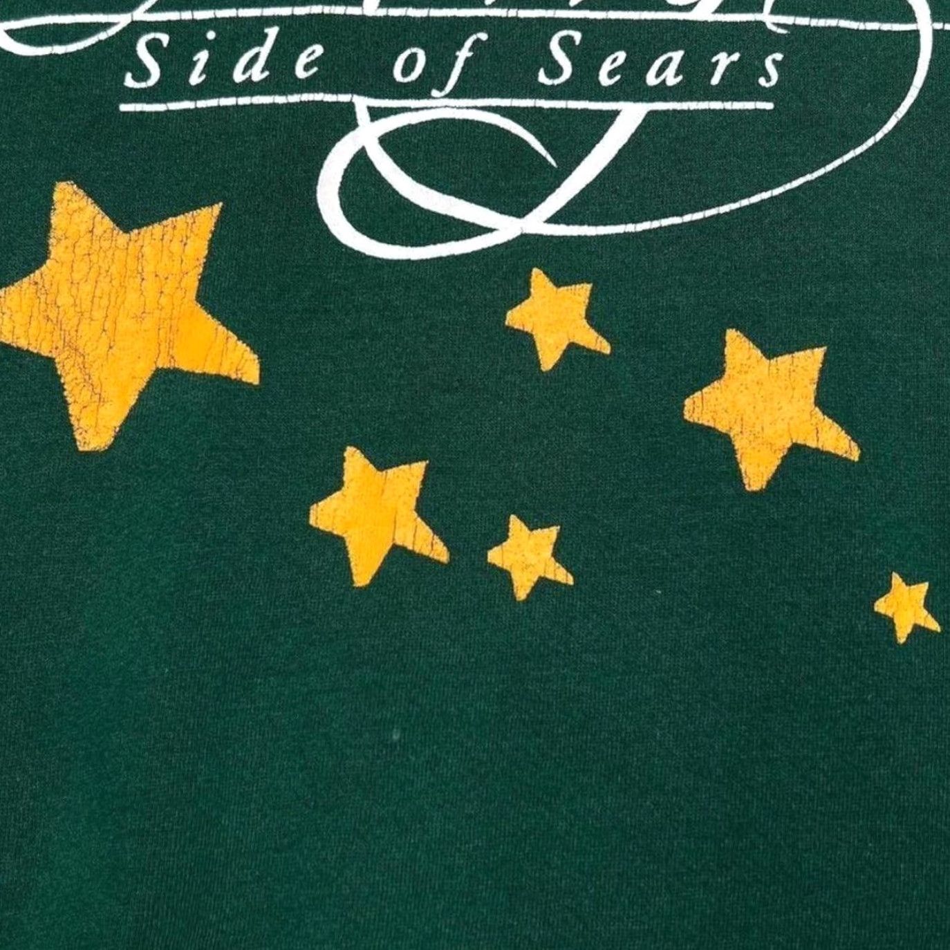 Sears VINTAGE Santee The Merry Side Of Sears Holiday Souvenir Graphic Sweatshirt XL Green Men Sweatshirt Holiday 90s Mens XL Size US XL / EU 56 / 4 - 4 Thumbnail