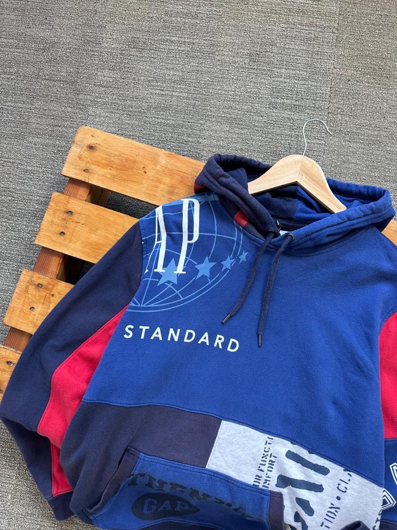 Gap GAP COLOUR BLOCK HOODIE Size US L / EU 52-54 / 3 - 3 Thumbnail