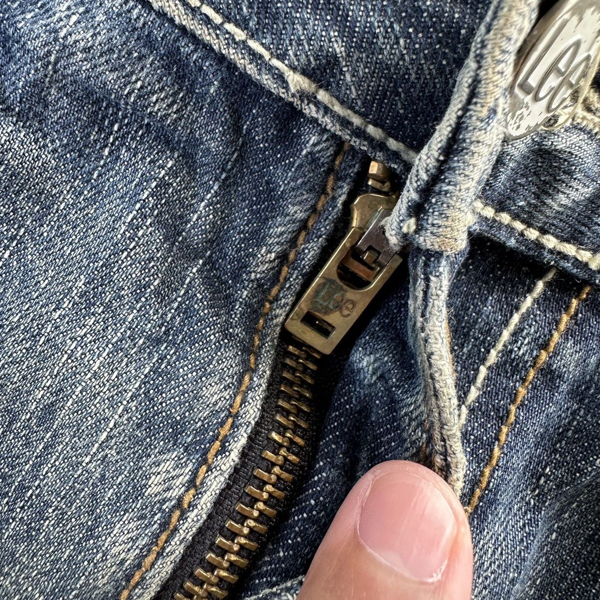Japanese Brand 🔥W34x28 Vintage Lee Faded Denim Jean Pant Size US 34 / EU 50 - 7 Thumbnail