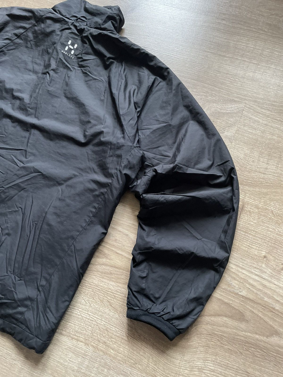 Haglofs Vintage Haglofs Black Outdoor Zip Jacket Mens Size US S / EU 44-46 / 1 - 24 Thumbnail