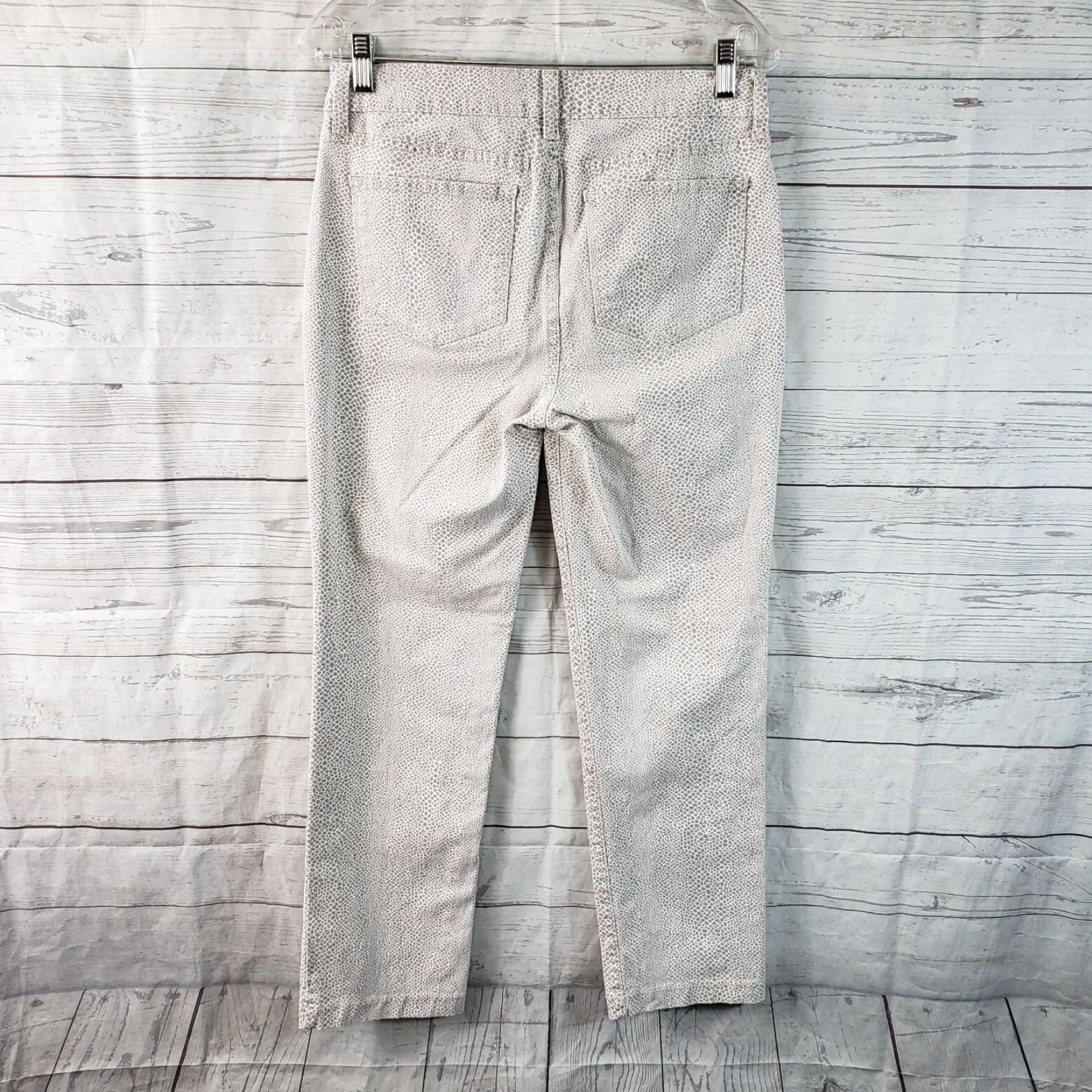 NYDJ NYDJ Womens Jeans Slim Leg Ankle Size 4 Gray Mid Rise Cotton Blend Denim Size 27" / US 4 / IT 40 - 3 Thumbnail