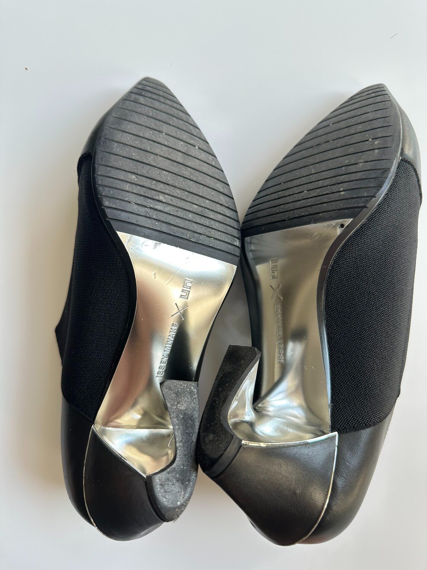 Issey Miyake ISSEY MIYAKE Pointed high heels| Size US 8.5 / IT 38.5 - 4 Thumbnail