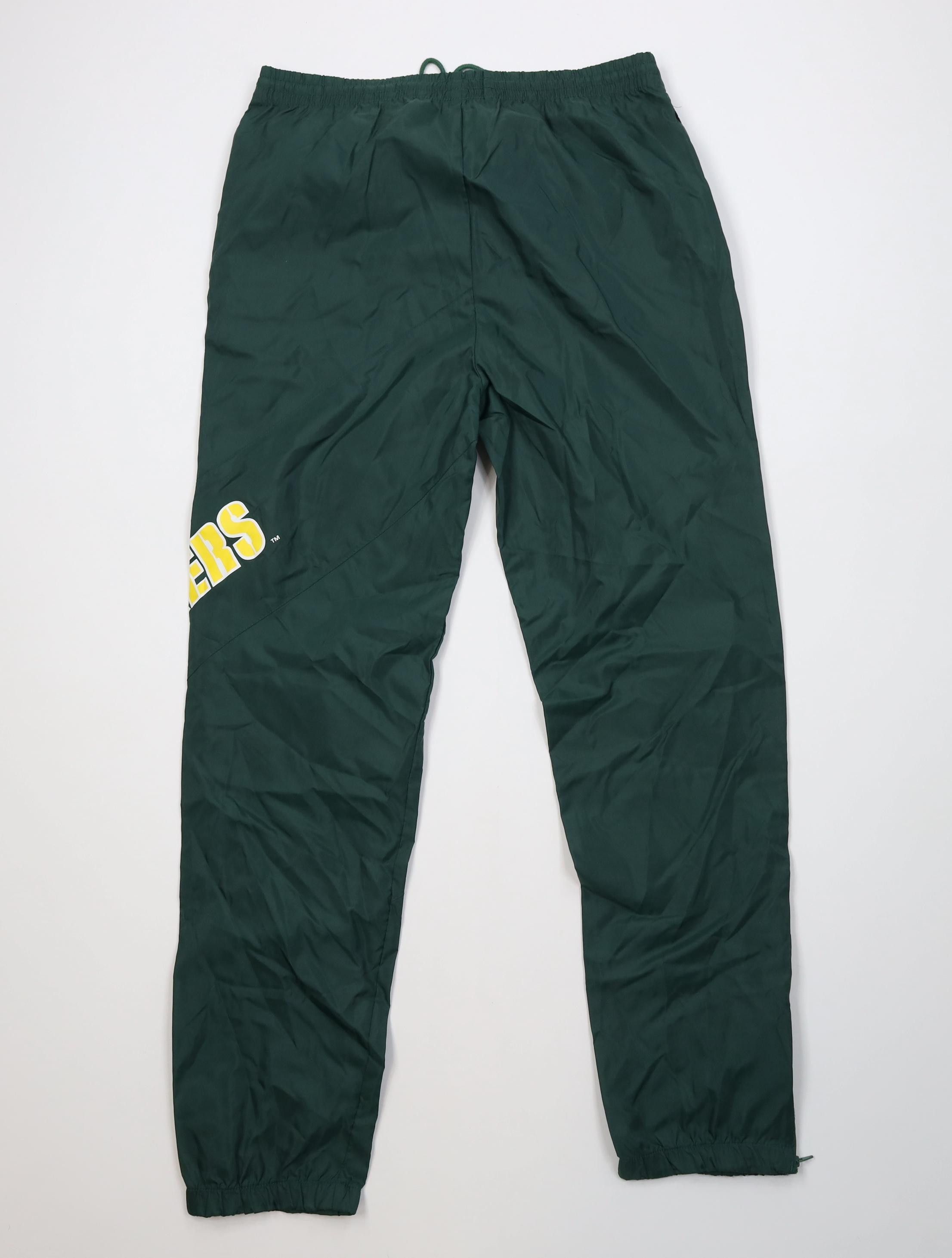 Vintage Vintage 90s NFL Green Bay Packers Football Windbreaker Pants Size US 34 / EU 50 - 10 Thumbnail