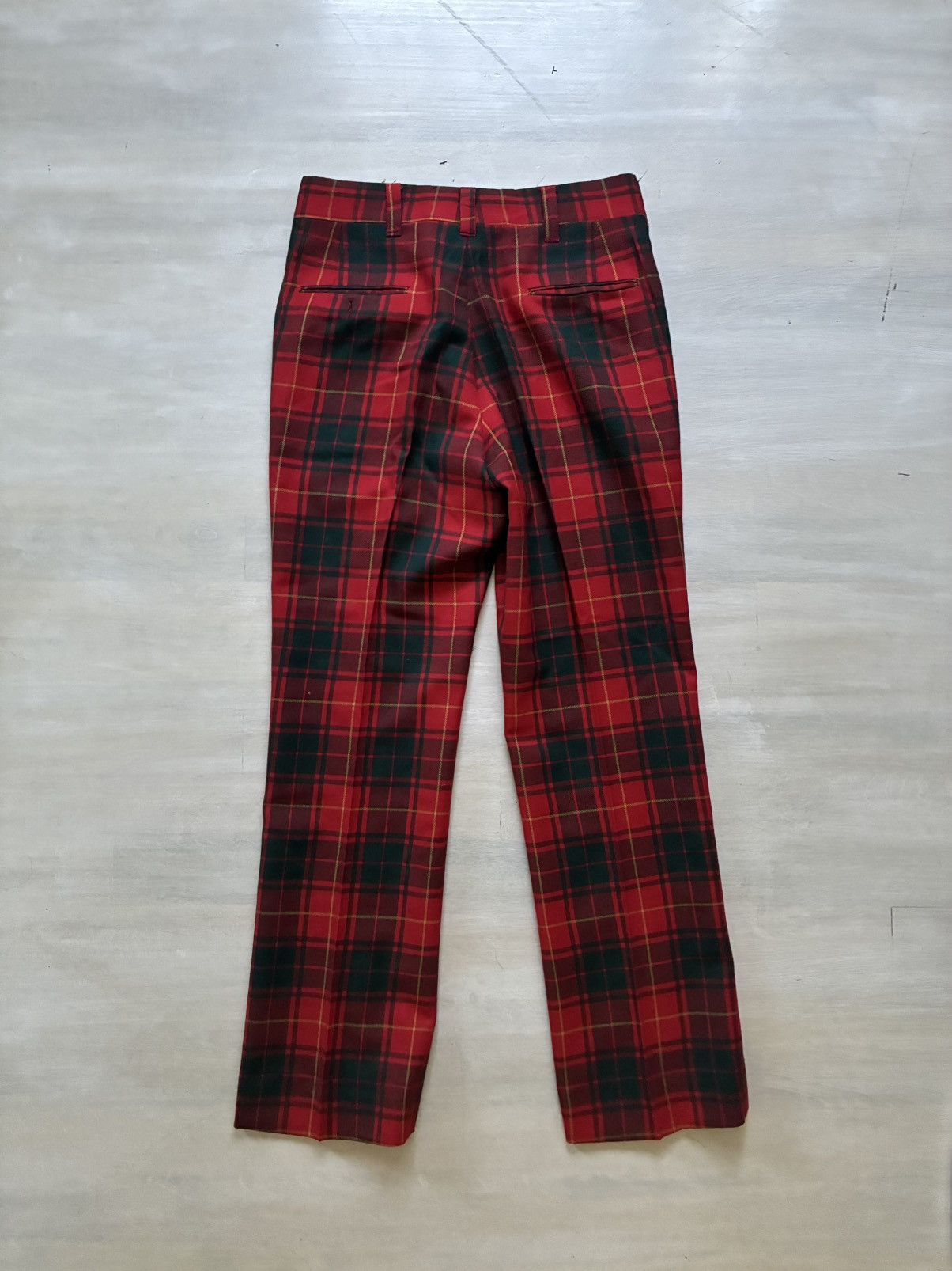 Brooks Brothers 70s Brooks Brothers Plaid Trousers Size US 32 / EU 48 - 2 Thumbnail