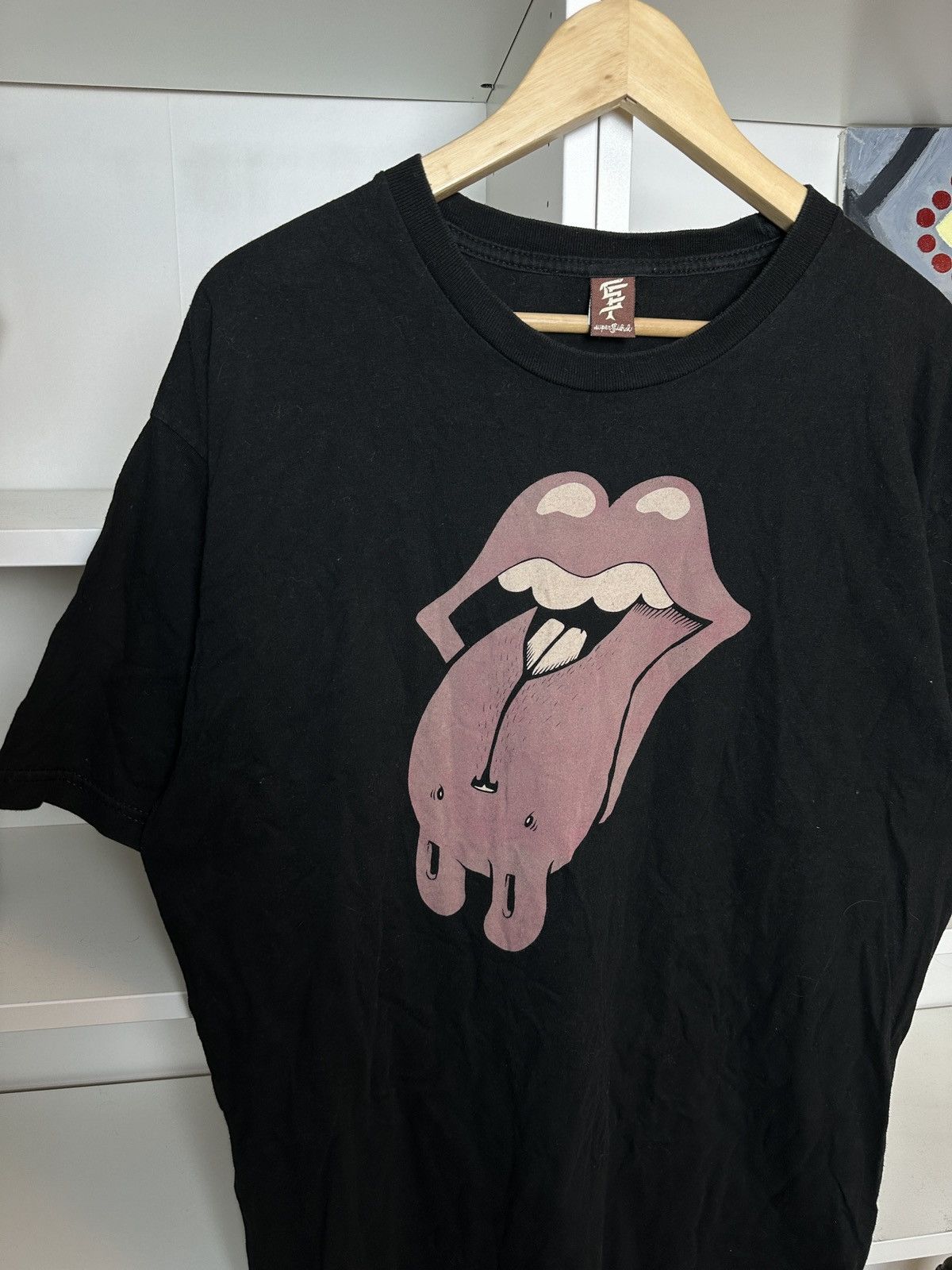 Other Jeremy Fish super fishal rolling stones tee t-shirt Size US XL / EU 56 / 4 - 3 Thumbnail