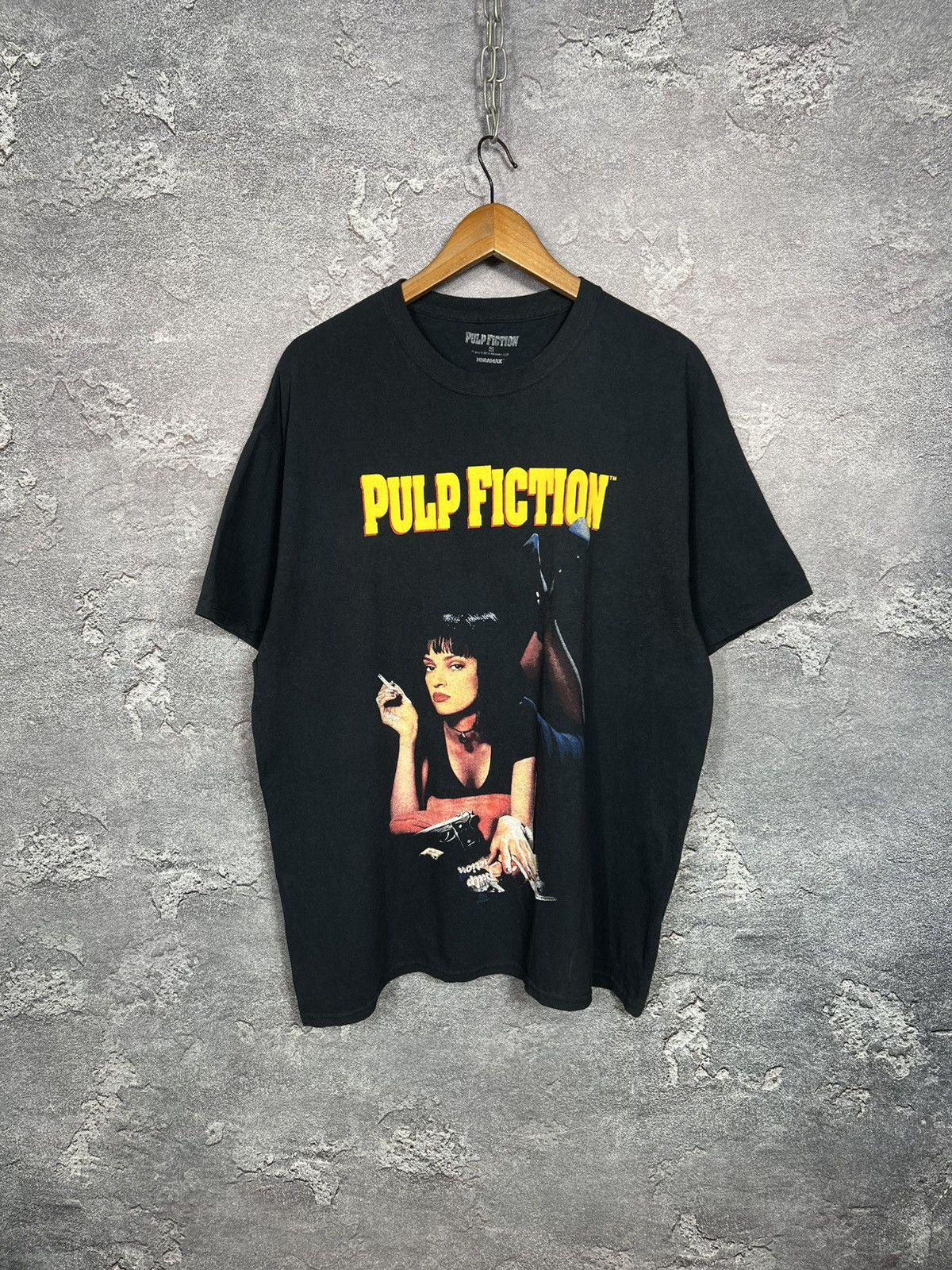 Vintage Pulp Fiction Movie Promo Graphic T-shirt Tee Tarantino Size US M / EU 48-50 / 2 - 1 Thumbnail
