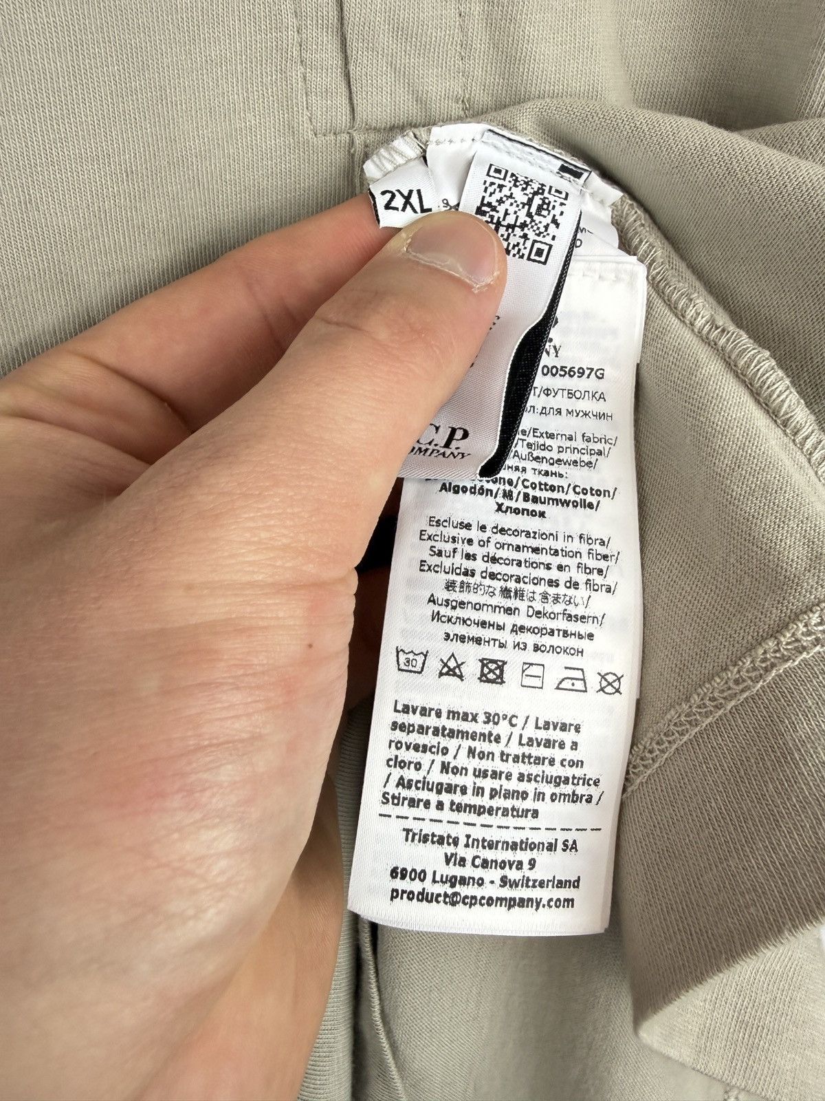 C.P. Company Grey C.P. Company t-shirt (brand new with tags) Size US XXL / EU 58 / 5 - 9 Thumbnail