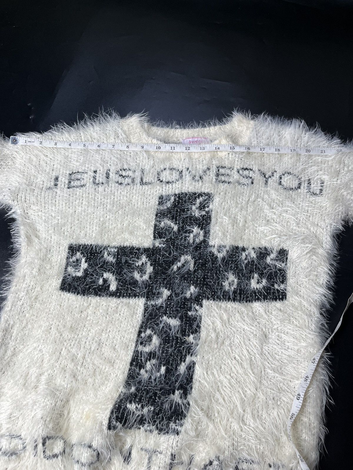 Hysteric Glamour × If Six Was Nine × Japanese Brand Japanese Sweet Cross Me Babv mohair Size US S / EU 44-46 / 1 - 11 Thumbnail