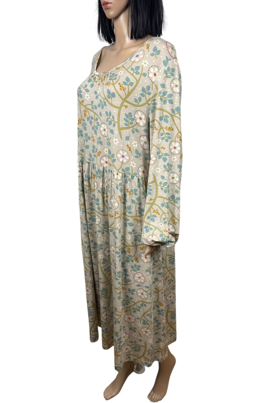 Gudrun Sjoden Gudrun Sjoden Floral Printed Maxi Dress Lyocell size XL Size XL / US 12-14 / IT 48-50 - 3 Thumbnail