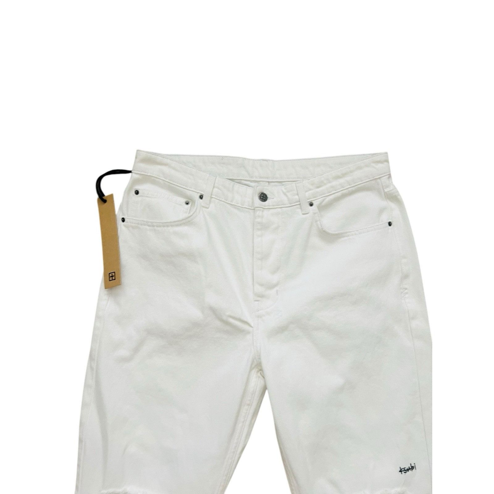 Ksubi Ksubi Jeans Mens Bronko Polar Bootcut Jeans White Size 34/32 Size US 34 / EU 50 - 2 Thumbnail