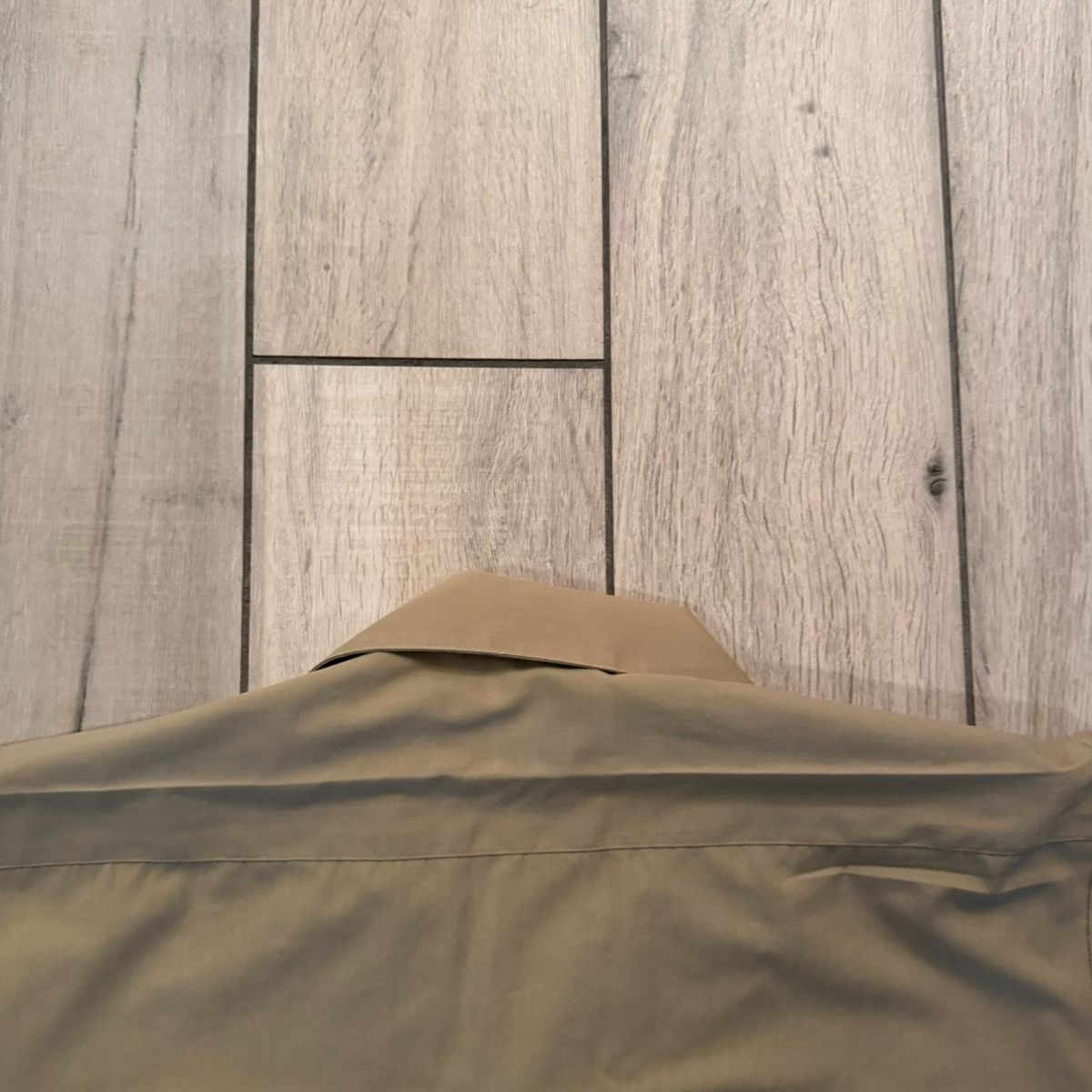 Stussy Vintage 70s Earth Tone Tan Military Cropped Pocket Button Up Size US M / EU 48-50 / 2 - 17 Thumbnail