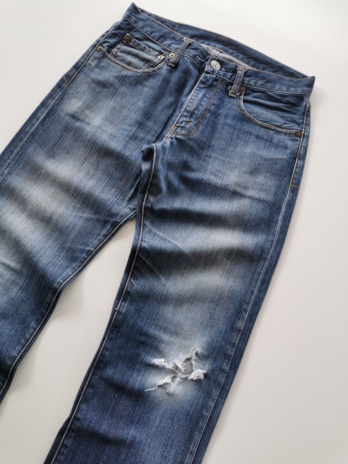 Levi's × Undercover Levis Distressed Jeans Undercover Style ( 31 x 42.5 ) Size US 31 - 6 Thumbnail