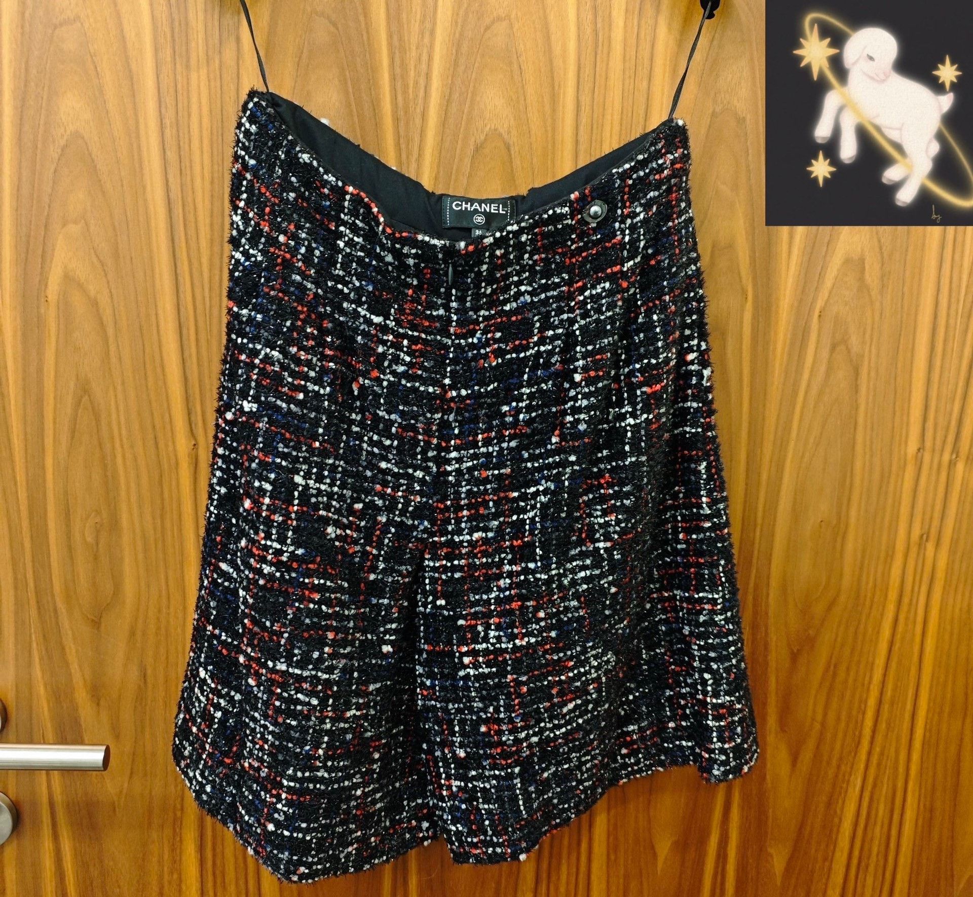 Chanel Chanel Retro Multi Skirt 36 Women Size 36" / US 14 / IT 50 - 1 Thumbnail