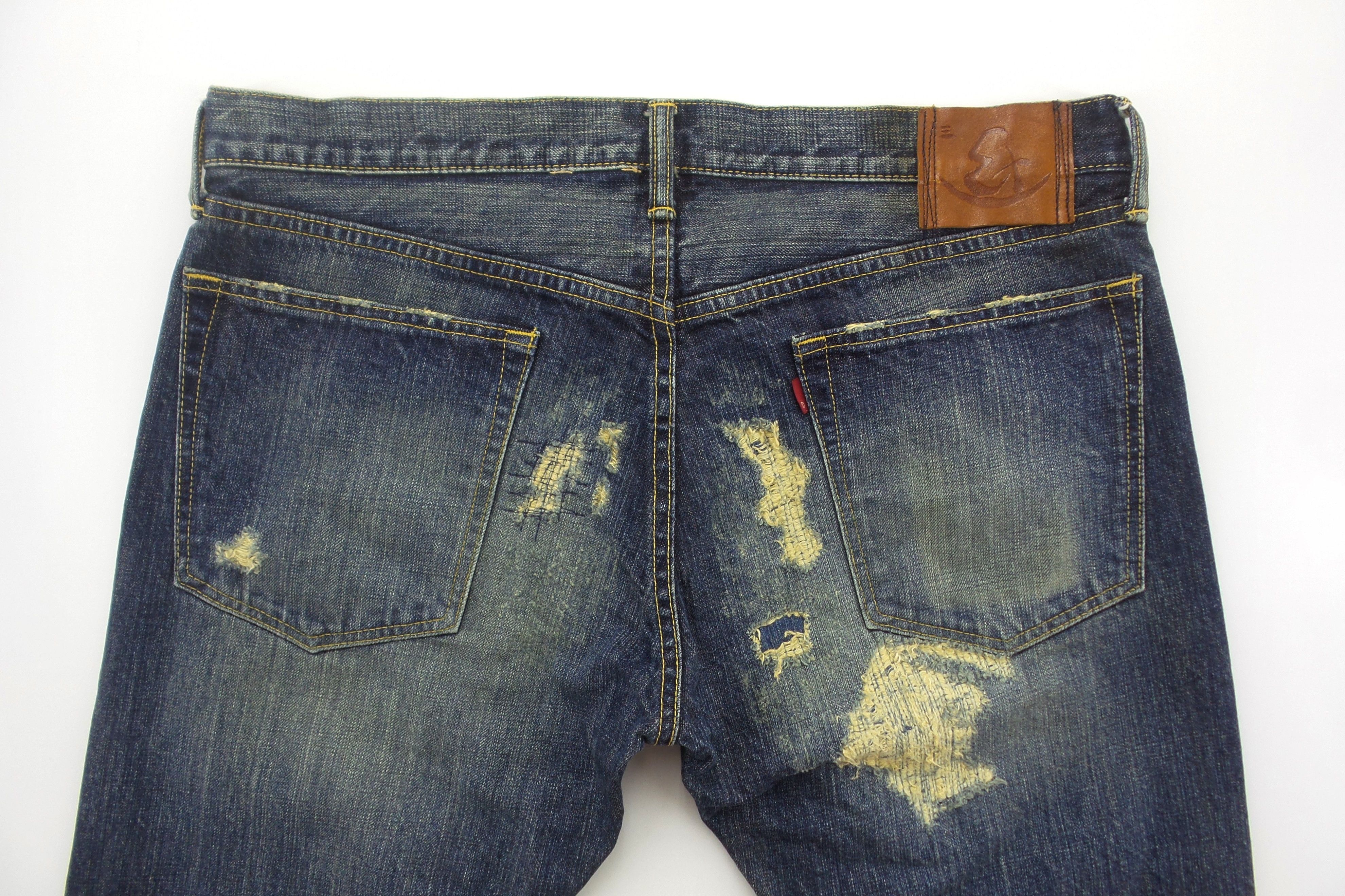 Eternal × Japanese Brand DISTRESSED Eternal Stonewashed Jeans W36xL42.5 Size US 36 / EU 52 - 9 Thumbnail