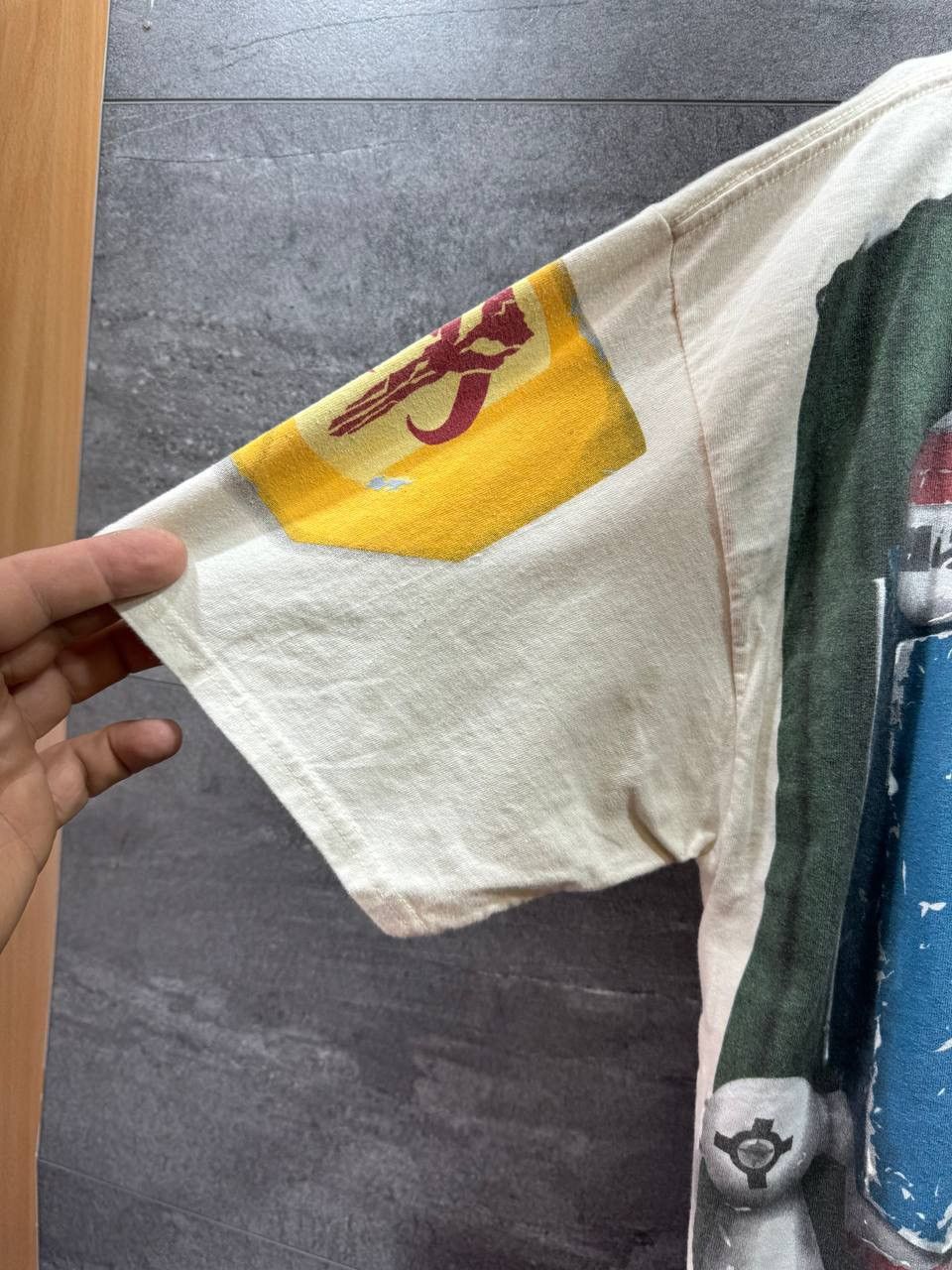 Vintage Hanes Disneyland Star Wars Boba Fett Front and Back Shirt Size US M / EU 48-50 / 2 - 13 Thumbnail