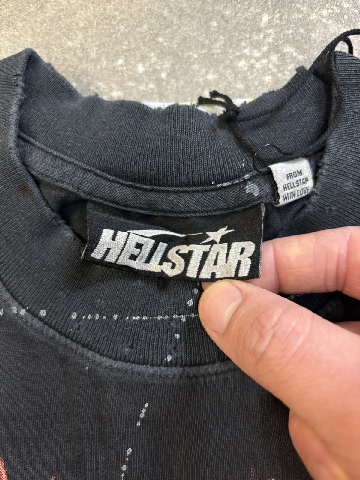 HELLSTAR Hellstar Inner Peace Skeleton Sleeveless T-Shirt, Black Size US XS / EU 42 / 0 - 11 Thumbnail