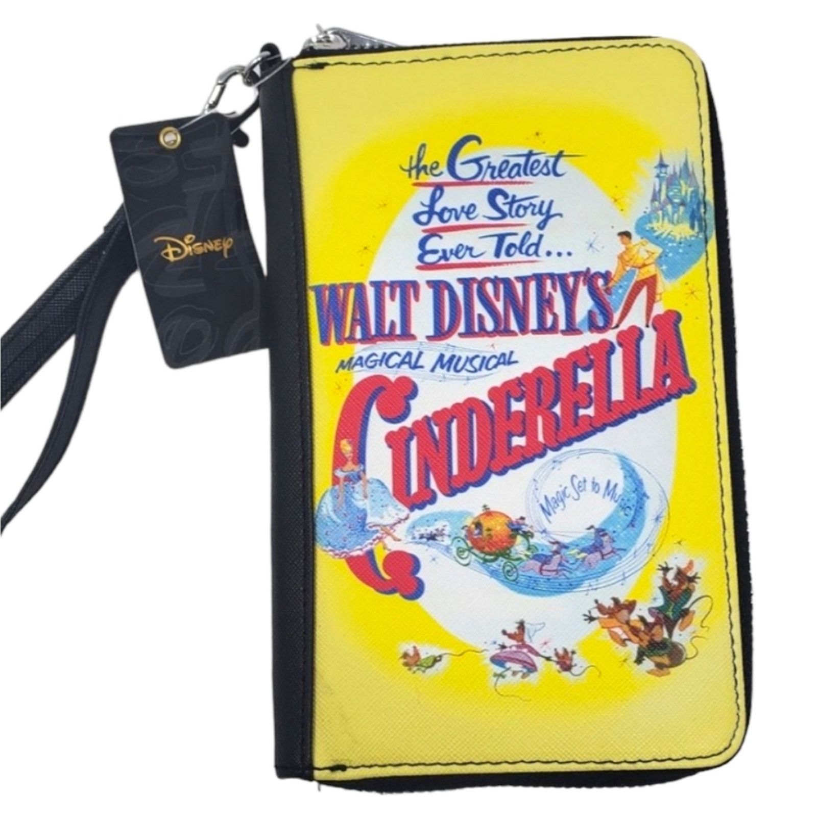 Disney Disney x Buckle-Down Cinderella Zip-Around Wristlet/Wallet Size ONE SIZE - 1 Thumbnail