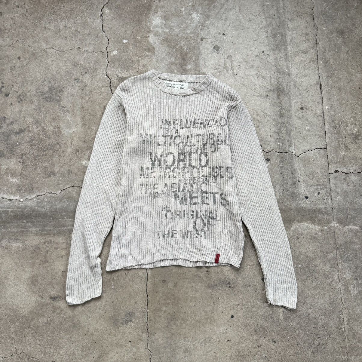 Seditionaries Blend of America Striped Printed Sweater Archive Size US L / EU 52-54 / 3 - 1 Thumbnail