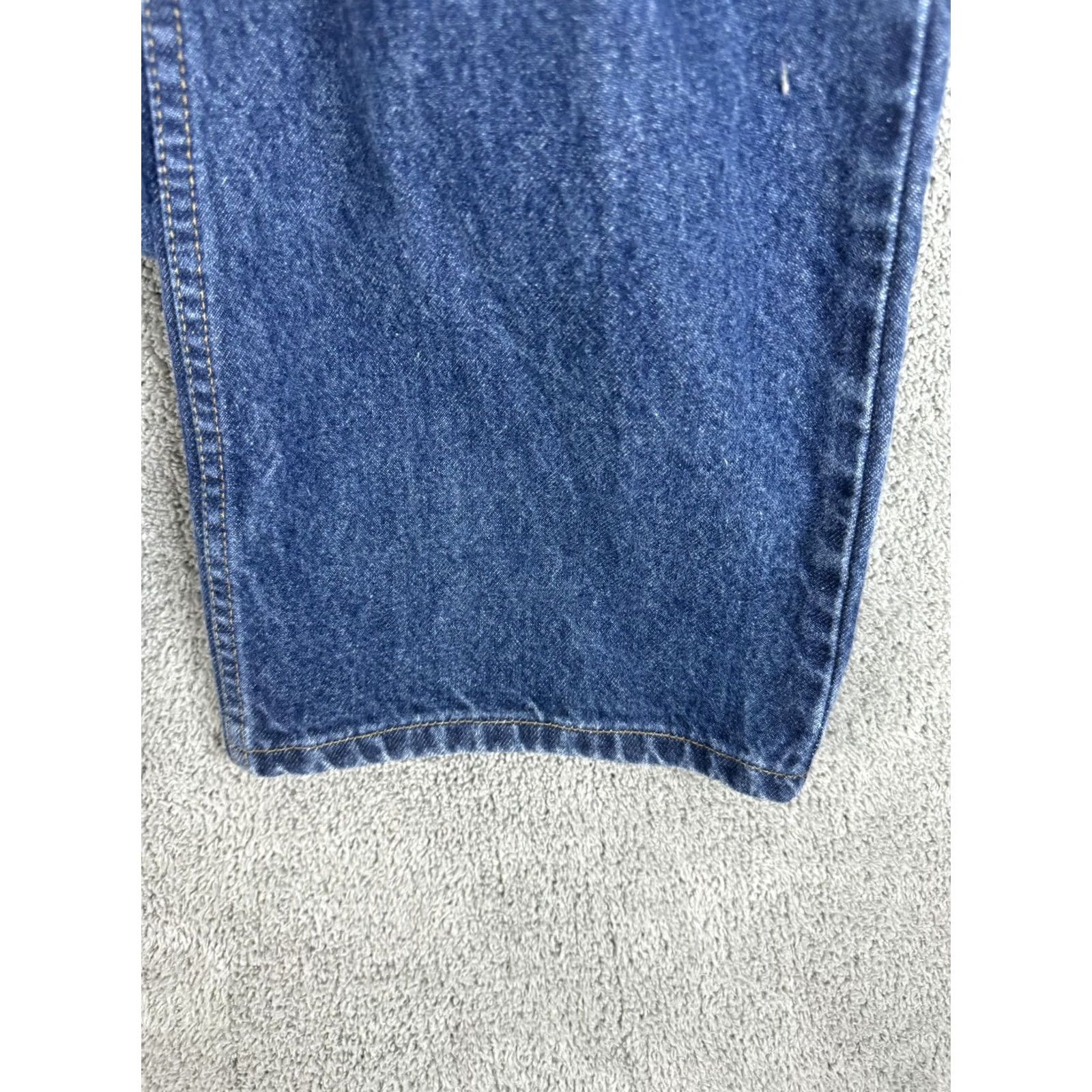 Levi's VINTAGE Levis 517 Jeans Mens 40x30 Blue Boot Cut Denim High Rise Classic Straight Leg Size US 40 / EU 56 - 7 Thumbnail