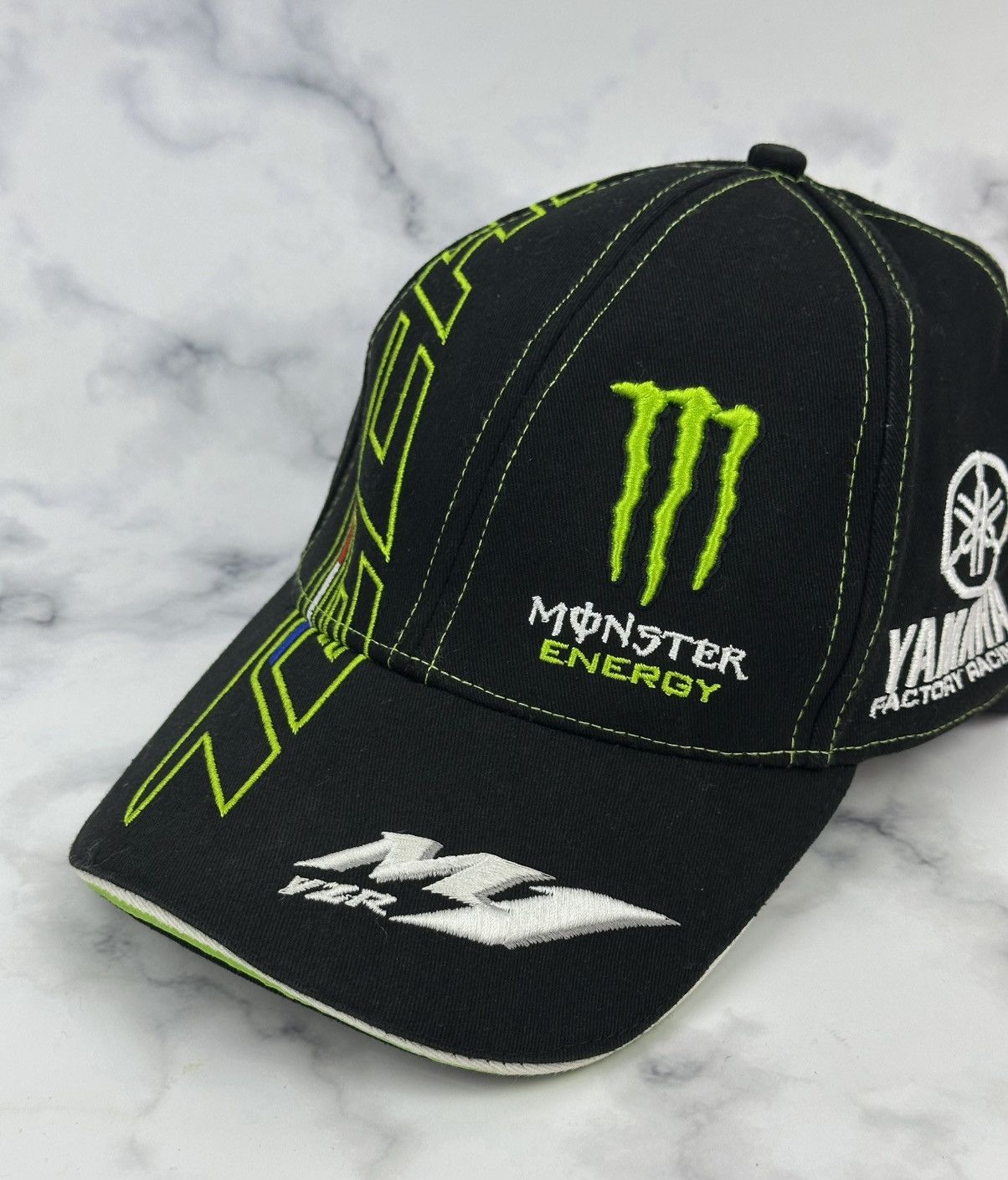 Yamaha Official Tech3 Yamaha Racing Monster Energy Baseball Cap Size ONE SIZE - 4 Thumbnail