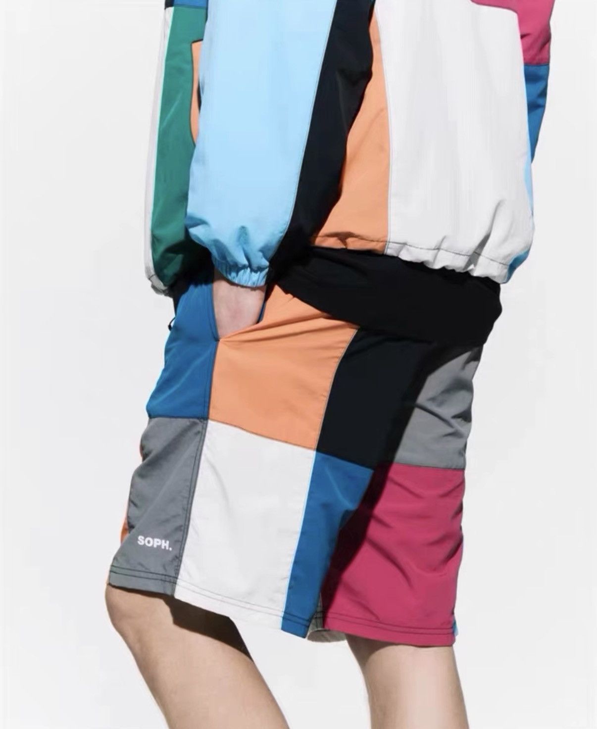 F.C.R.B FCRB Real Bristol Color Block Shorts J44 Size US 38 / EU 54 - 6 Thumbnail