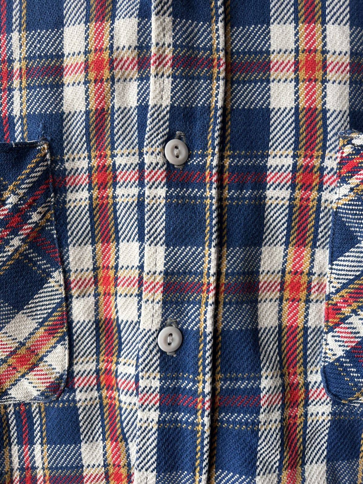 Big Mac 1970’s BIG MAC JCPenney Plaid Flannel Shirt Size US L / EU 52-54 / 3 - 11 Thumbnail