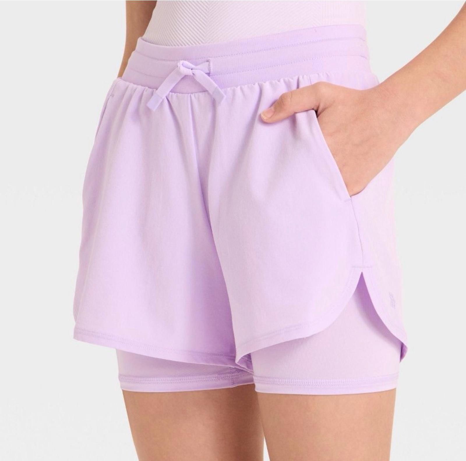 Other All in Motion Girls Athletic Shorts Size 10/12 Size 24" / US 00 / IT 34 - 3 Thumbnail
