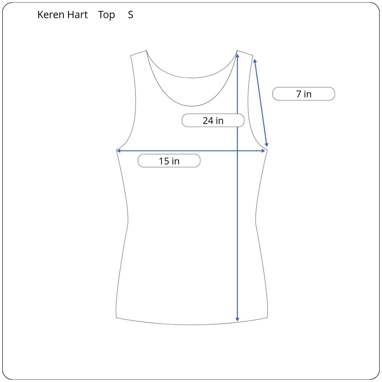 Other Keren Hart Sleeveless Top Women's Size Small Size S / US 4 / IT 40 - 5 Thumbnail