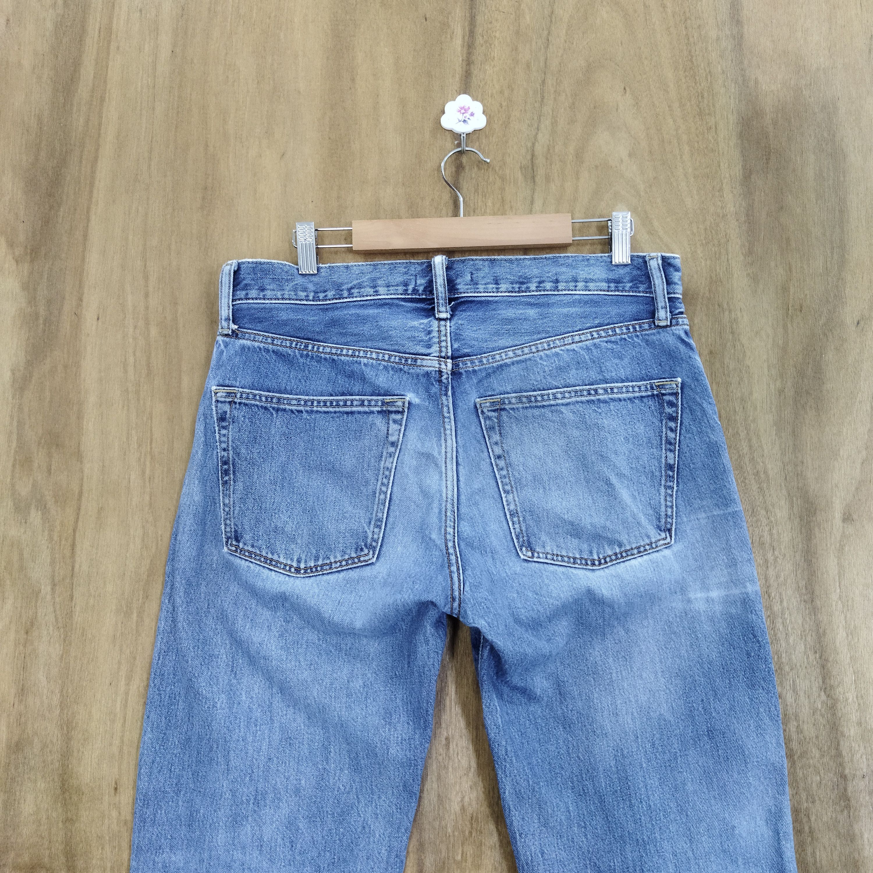 Japanese Brand VINTAGE JAPANESE DISTRESSED BLUE JEANS PANTS Size US 32 / EU 48 - 9 Thumbnail