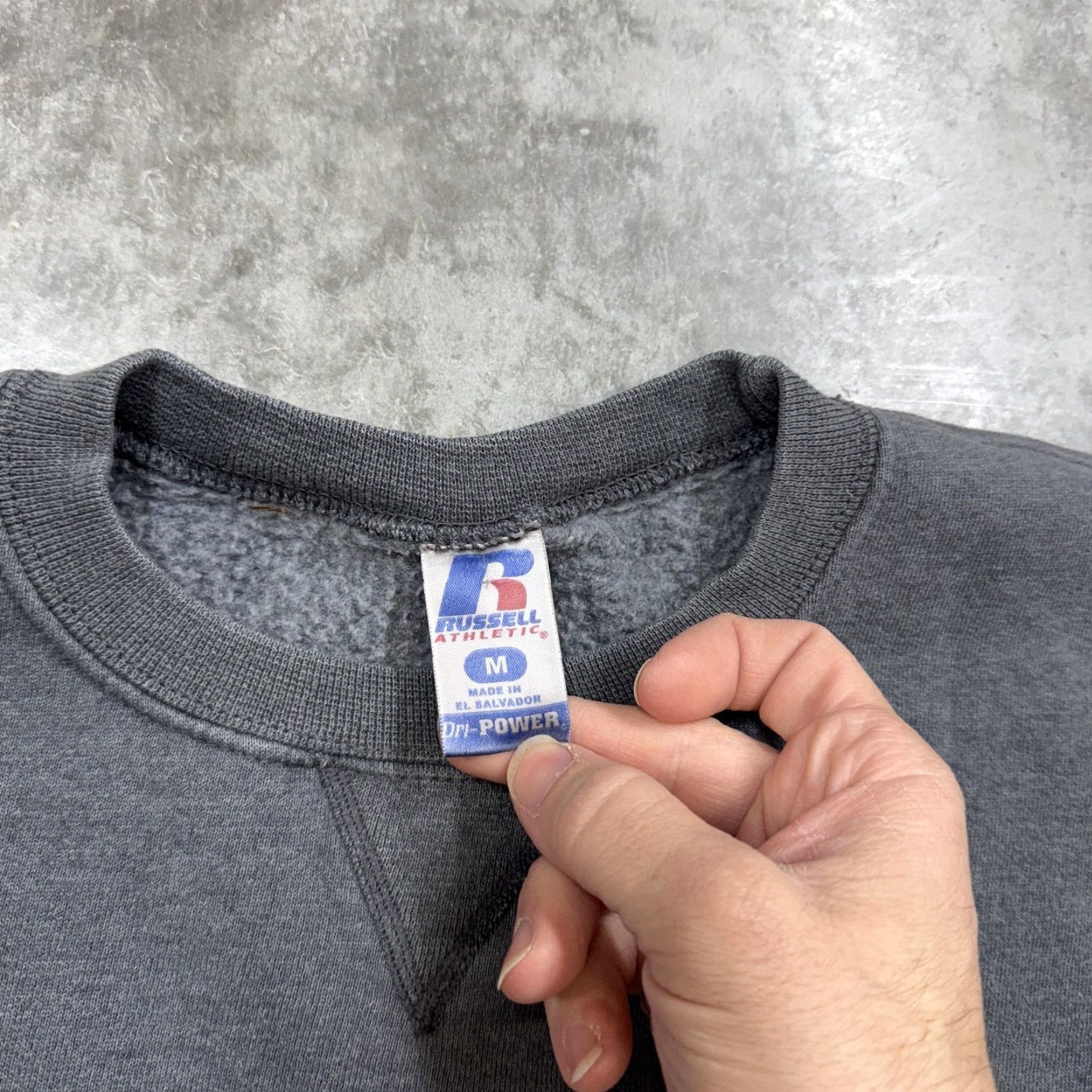 Russell Athletic Russell Athletic Sweatshirt Mens Medium Gray Dri Power Fleece Crewneck Pullover Size US M / EU 48-50 / 2 - 2 Thumbnail