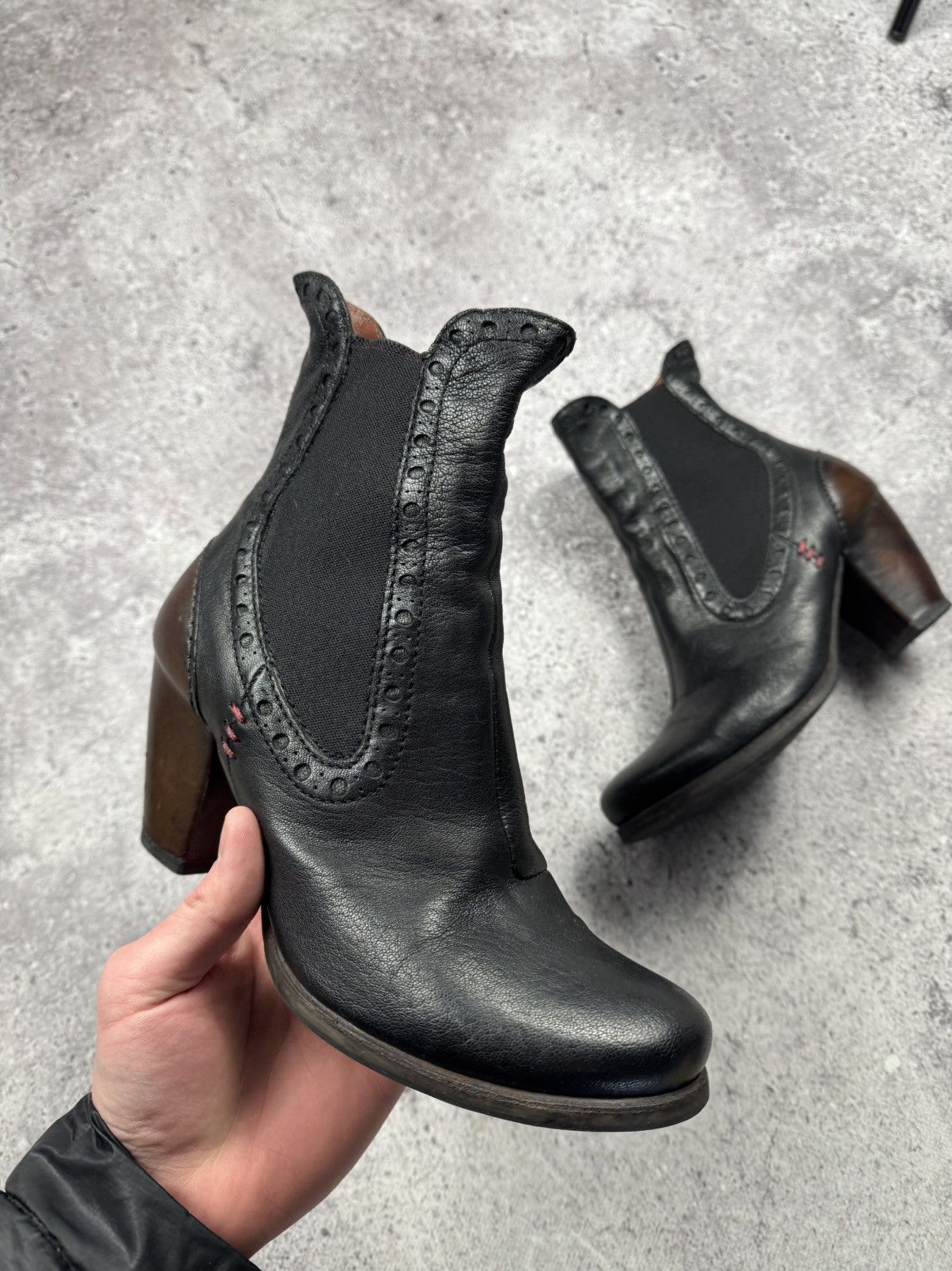 A.S.98 A.S. 98 Airstep Leather Avant Garde Boots Rick Owens Style Size US 9 / IT 39 - 10 Thumbnail