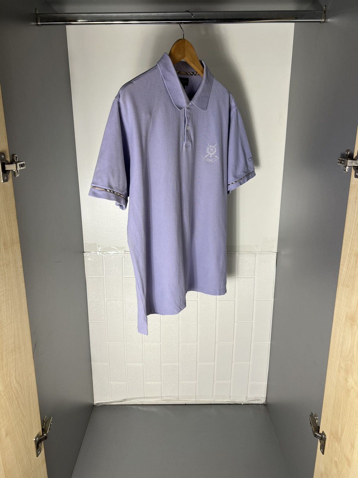 Burberry VINTAGE BURBERRY LONDON GOLF CLASSIC CASUAL POLO RETRO 90s Size US L / EU 52-54 / 3 - 6 Thumbnail