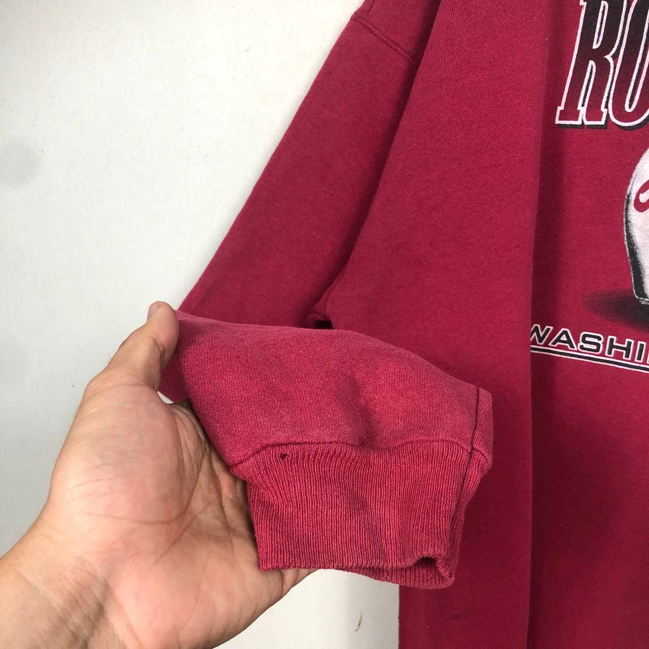 NFL Vintage 1998 Rosebowl Cougars Washington State Sweatshirt Size US XL / EU 56 / 4 - 5 Thumbnail