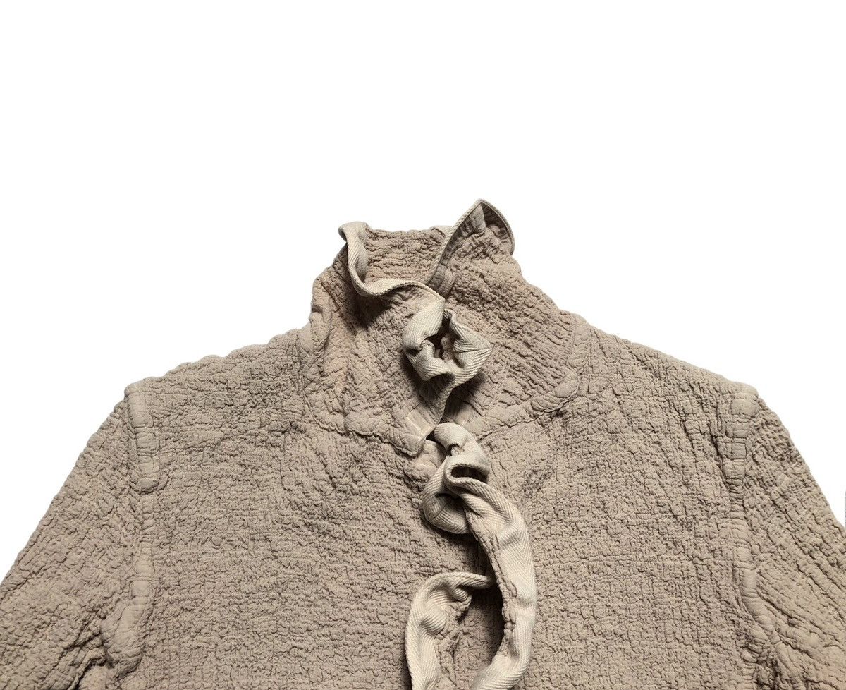 Issey Miyake × Japanese Brand Issey Miyake cauliflower beige blazer/jacket Size M / US 6-8 / IT 42-44 - 3 Thumbnail
