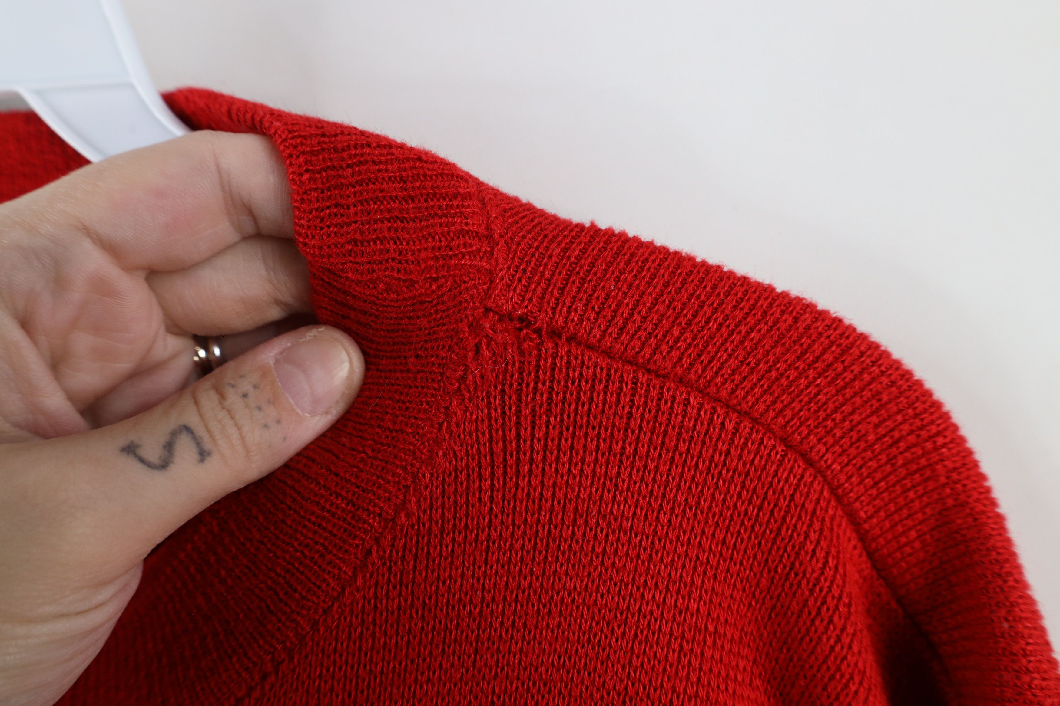 Diane von Furstenberg × Vintage Vintage 90s Diane Von Furstenberg Knit Crewneck Sweater Size XL / US 12-14 / IT 48-50 - 5 Thumbnail