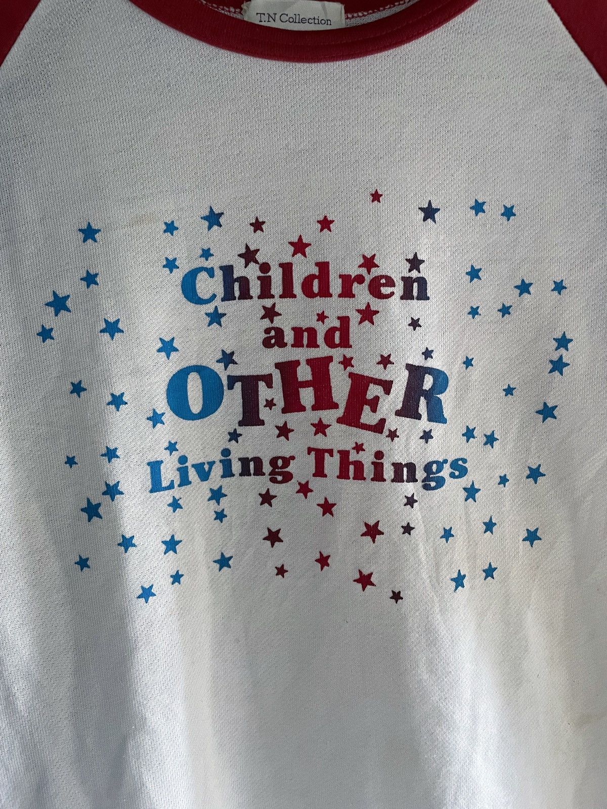 Japanese Brand CHILDREN AND OTHER LIVING THINGS RAGLAN TEE Size US S / EU 44-46 / 1 - 3 Thumbnail