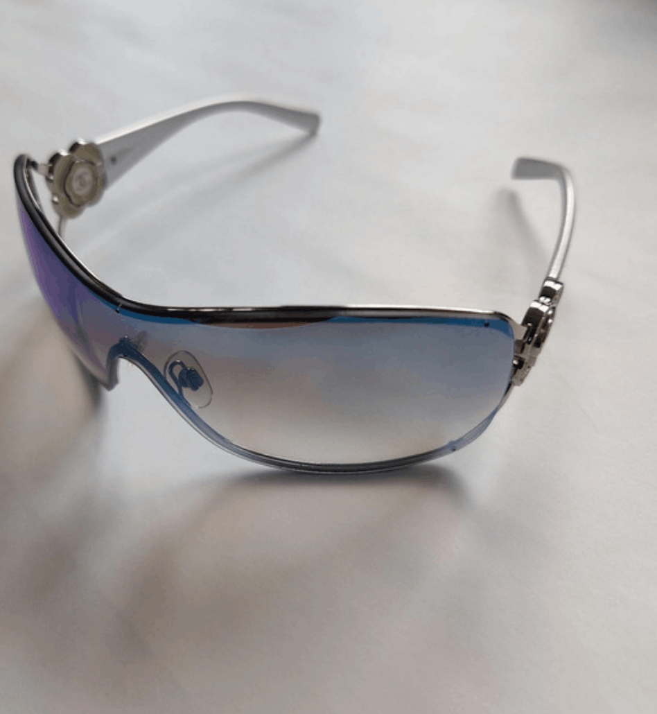 Chanel Chanel Sunglasses 4164-B CC Shield Mask 4017 Vintage A0120 Size ONE SIZE - 1 Thumbnail