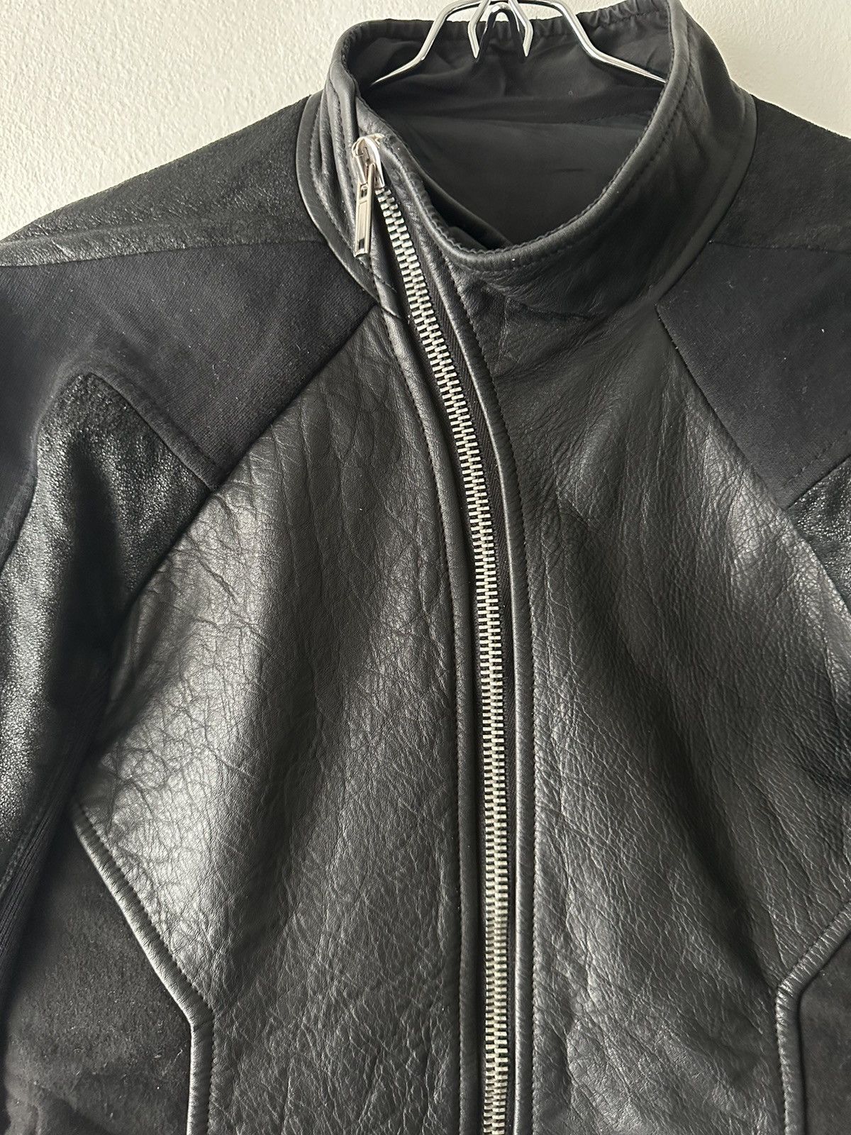 Rick Owens FW11 Limo Combo Leather Jacket | Grailed