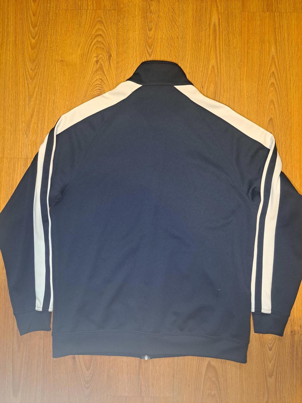 Nike Nike Activewear Track Jacket Mens XXL Navy Blue Full Zip Size ONE SIZE - 6 Thumbnail