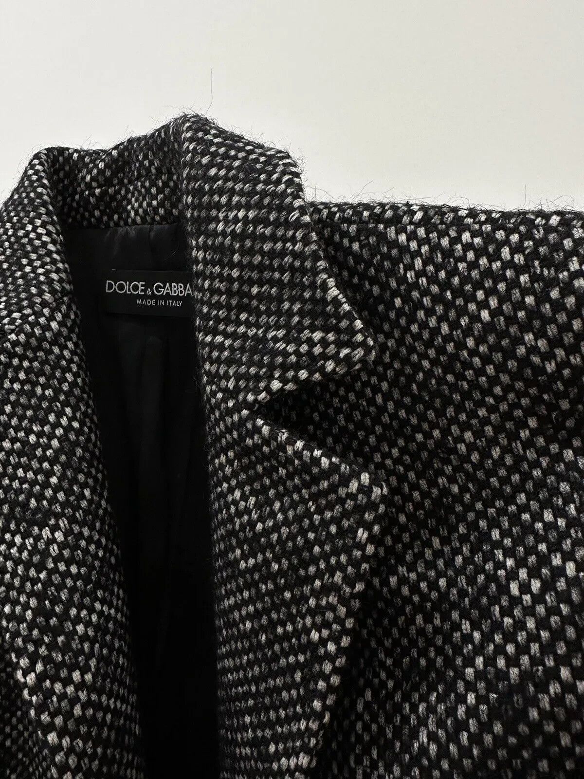 Dolce & Gabbana Dolce & Gabbana Women Fitted Blazer Coat Jacket Wool Alpaca Size M / US 6-8 / IT 42-44 - 12 Thumbnail
