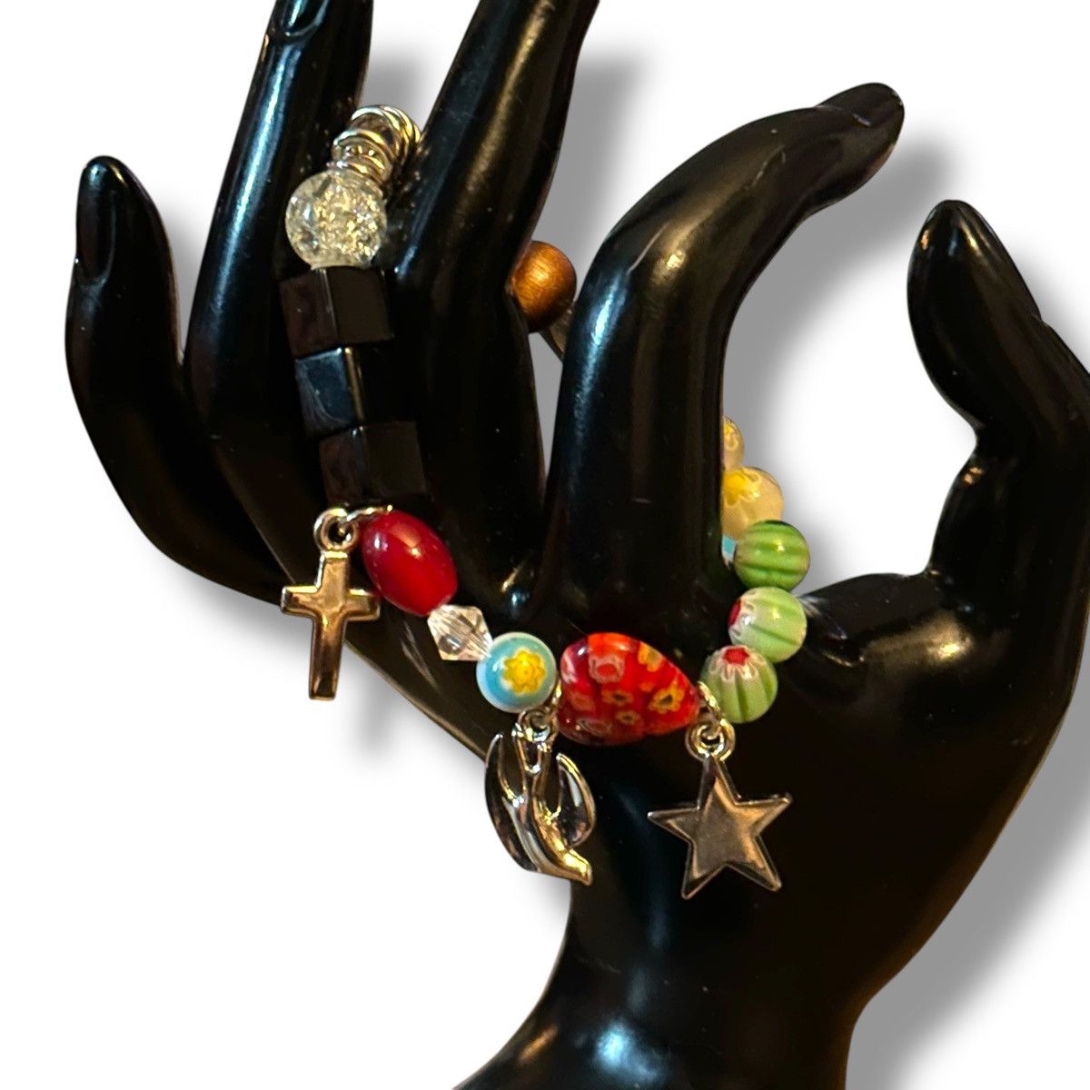Other The Life of Jesus Christ beaded stretch bracelet Size ONE SIZE - 3 Thumbnail