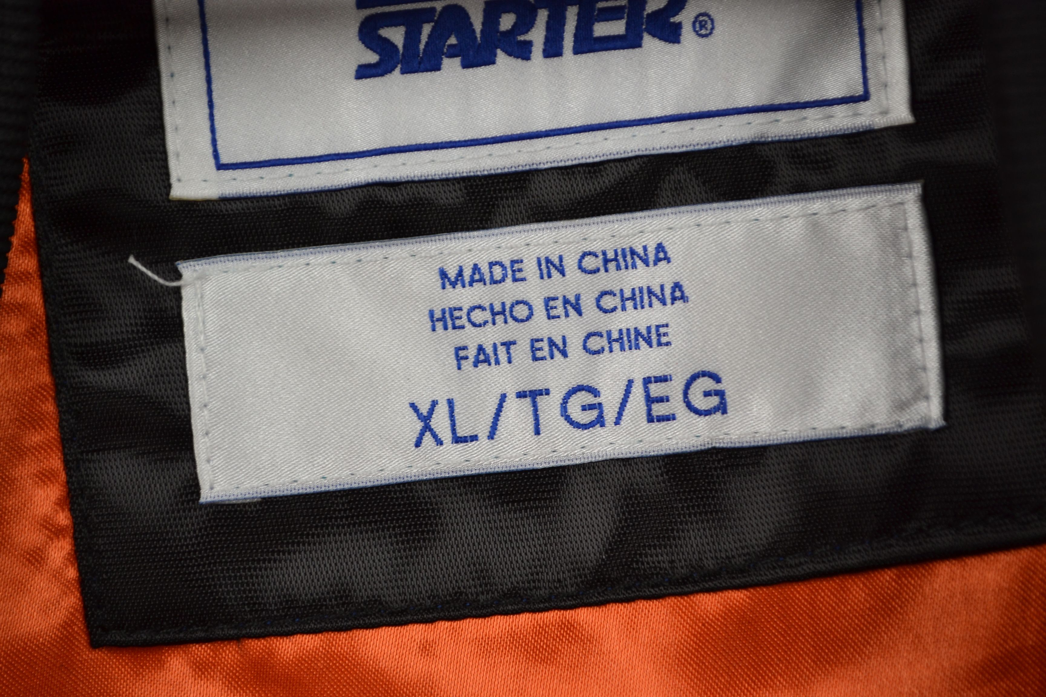 Starter Cincinnati Bengals Starter Jacket XL Rare Black Orange Size US XL / EU 56 / 4 - 7 Thumbnail