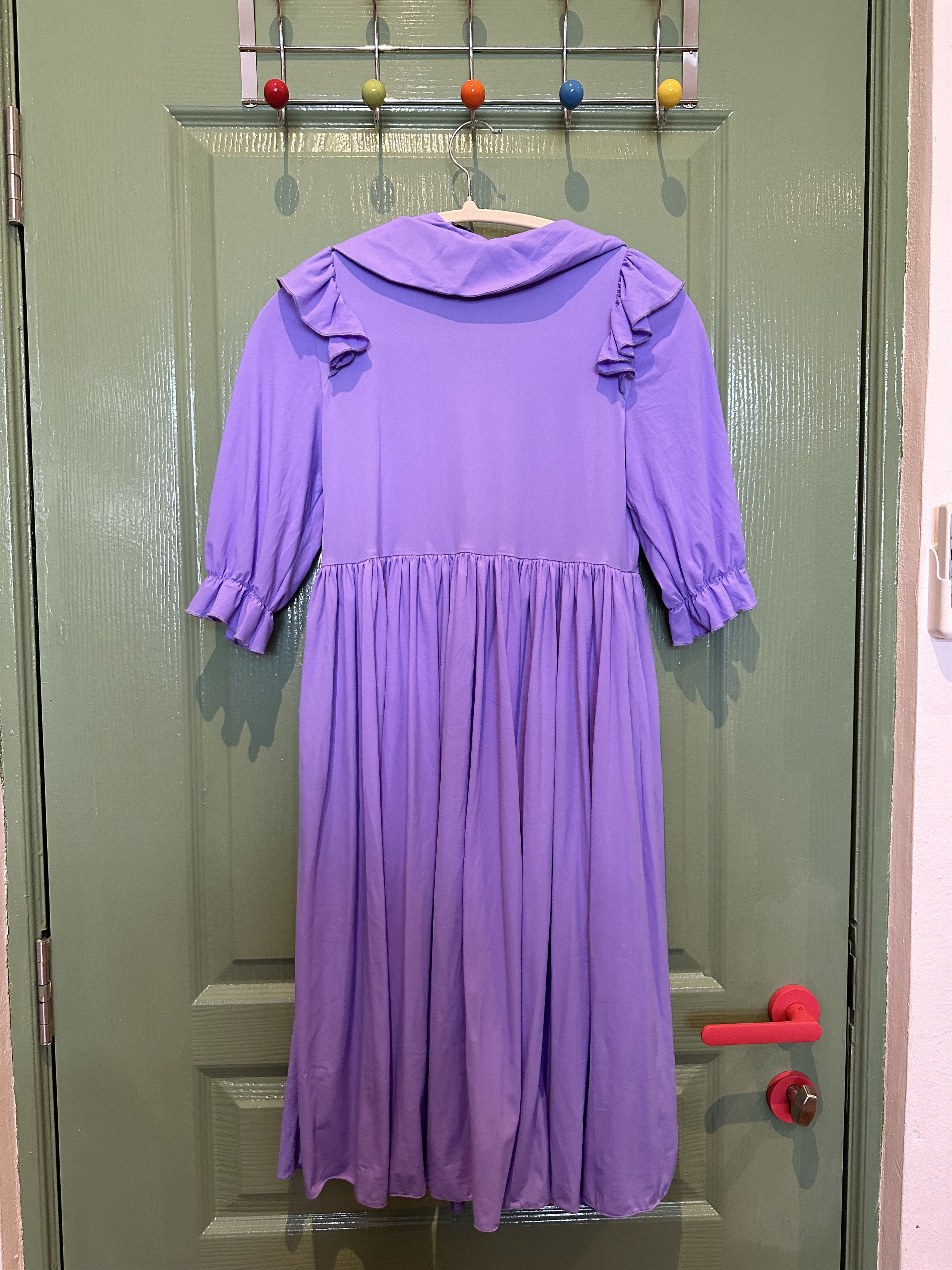 Ashley Williams Ashley Williams purple midi dress Size S / US 4 / IT 40 - 3 Thumbnail