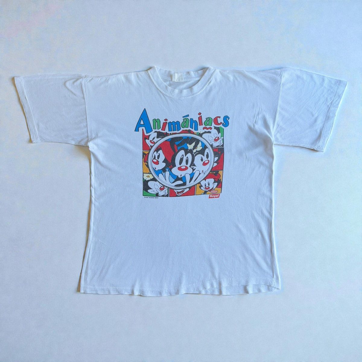 Warner Bros Vintage Cartoon Tee Animaniacs Warner Bros 1996 Size US XL / EU 56 / 4 - 1 Thumbnail